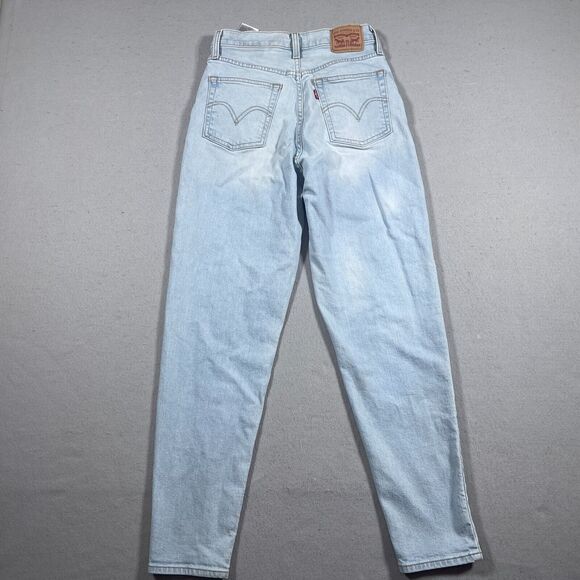 Levi's‎ 721 High Rise Jeans Women Size 27 Wated Tapered Light Wash Inseam 28 - Picture 11 of 12
